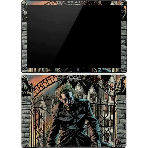 DC Comics The Joker Walking Dark Grounds Comic Art By Lee Bermejo Surface Pro 4 Skin